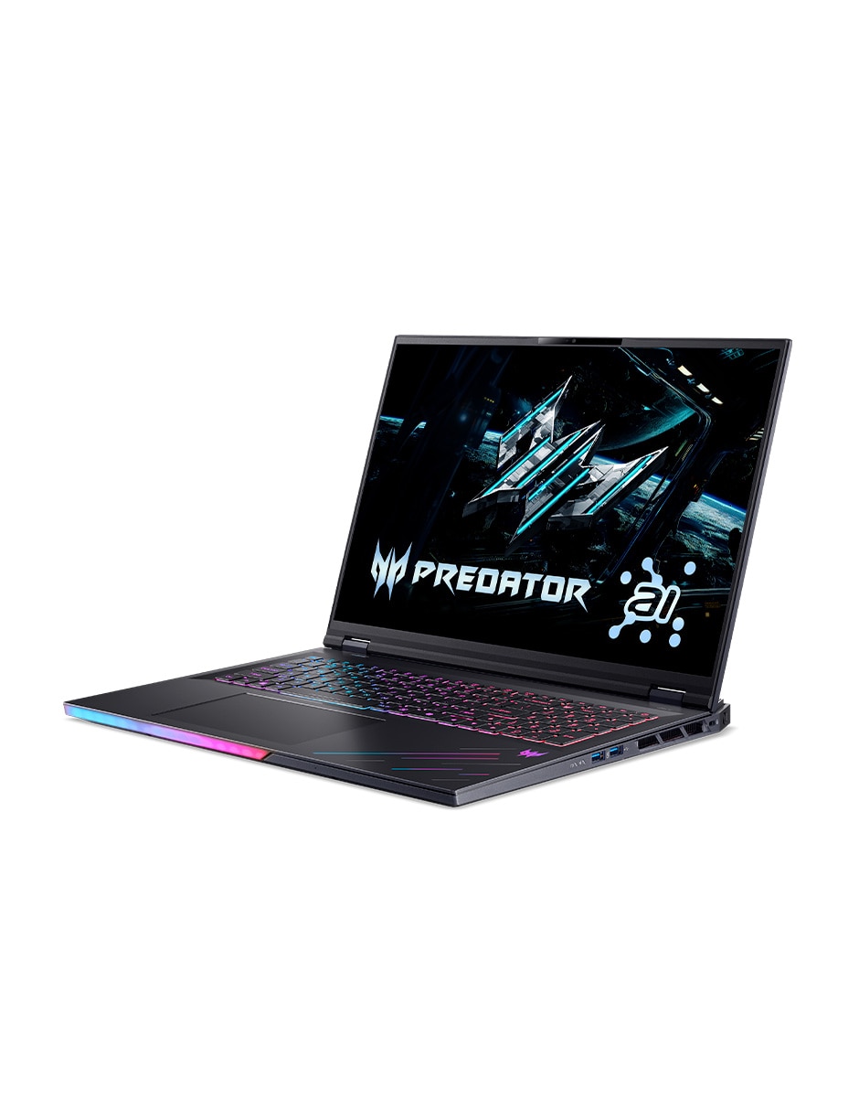 Laptop gamer PH18-73-931S 18 pulgadas wqxga Intel Core Ultra 9 Nvidia Geforce RTX 5090 más de 4 GB RAM 4 TB SSD 3