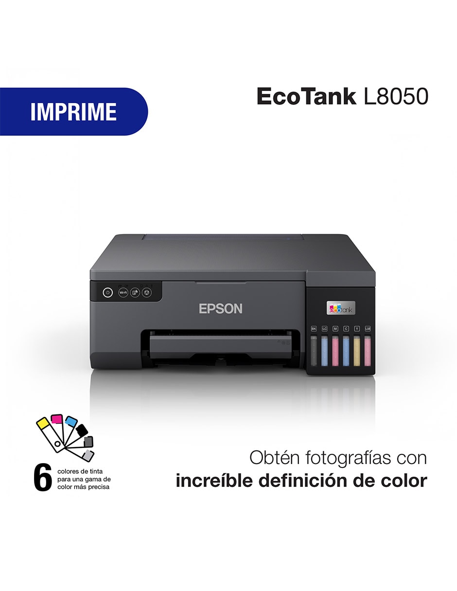 Impresora portátil l8050 de inyección de tinta inalámbrica a color 4