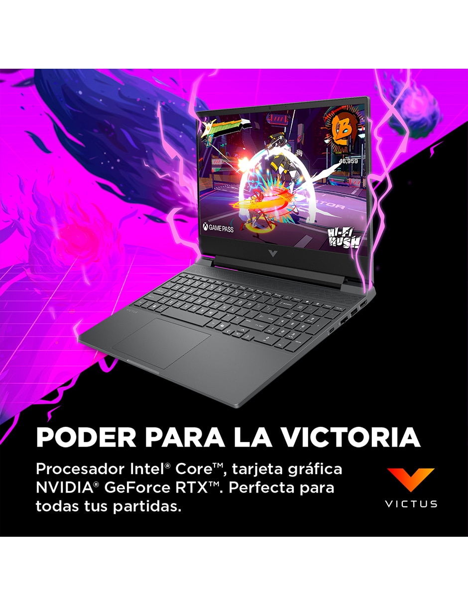 Laptop gamer Victus Gaming laptop 15-fa2012la + omen 24 15.6 pulgadas full hd intel core i7 Nvidia Geforce Rtx 4050 16 Gb Ram 1 tb ssd 6