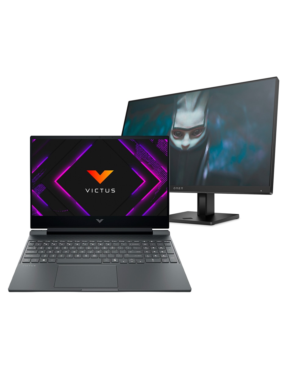 Laptop gamer Victus Gaming laptop 15-fa2012la + omen 24 15.6 pulgadas full hd intel core i7 Nvidia Geforce Rtx 4050 16 Gb Ram 1 tb ssd 9