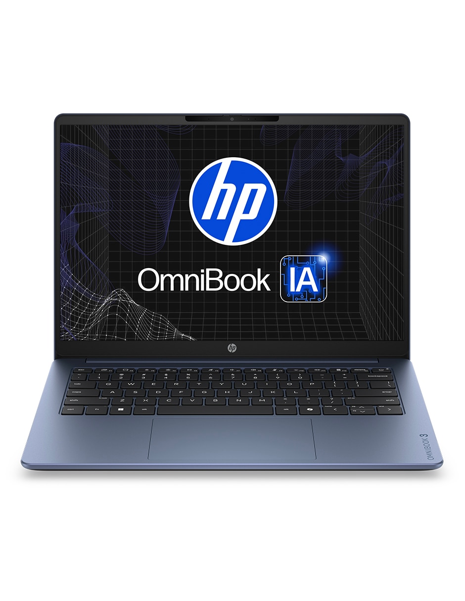 Laptop touch OmniBook 3 Laptop AI 14-ht0031la 14 pulgadas 2K Intel core 3 integradas 8 GB RAM 512 GB SSD 1