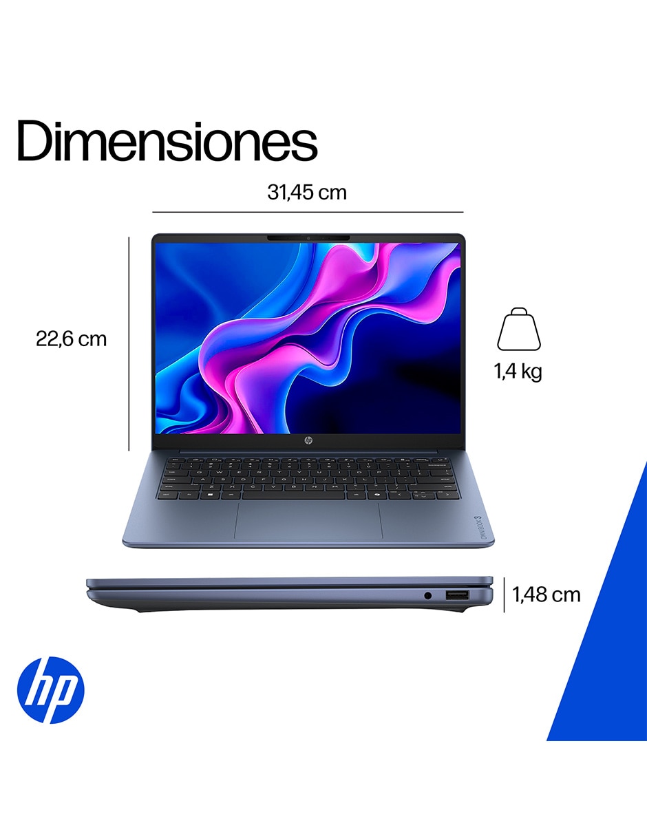 Laptop Sí ht0031la 14 pulgadas 2K Intel core 3 Integradas 8 GB RAM No aplica 512 GB No aplica 15