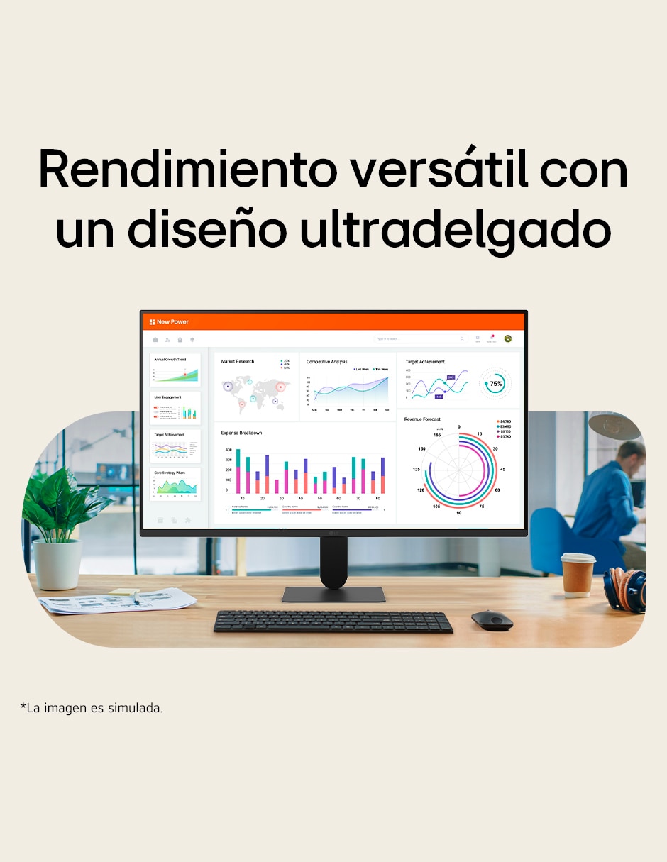 Monitor IPS Full HD 27 pulgadas 27U411B-B 3