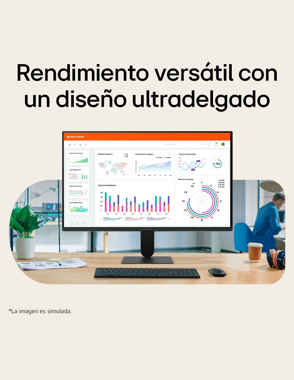 Monitor IPS Full HD 23.8 pulgadas 24U411B-B 4