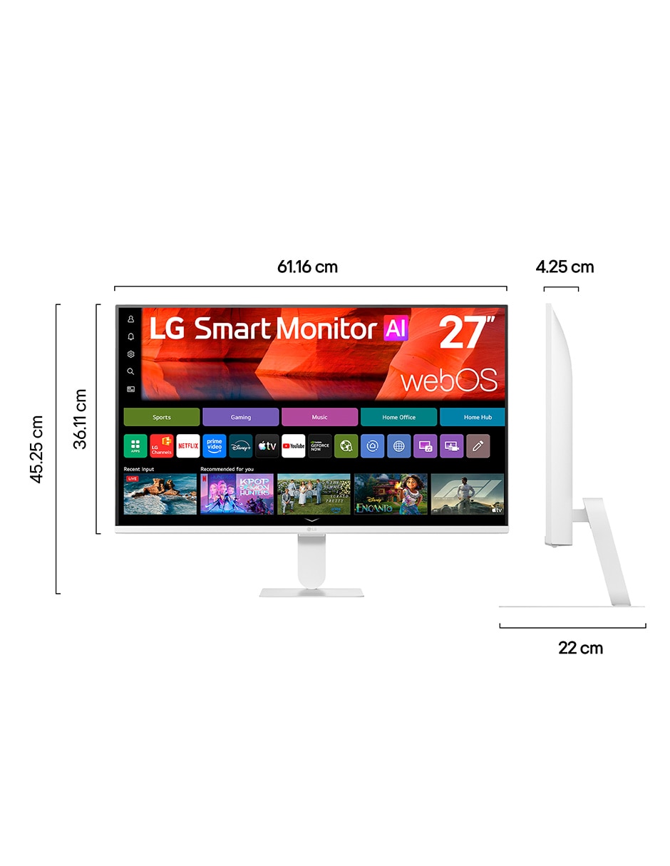 Monitor IPS Full HD 27 pulgadas 27U511SB-W Monitor IPS Full HD 27 pulgadas 27U511SB-W