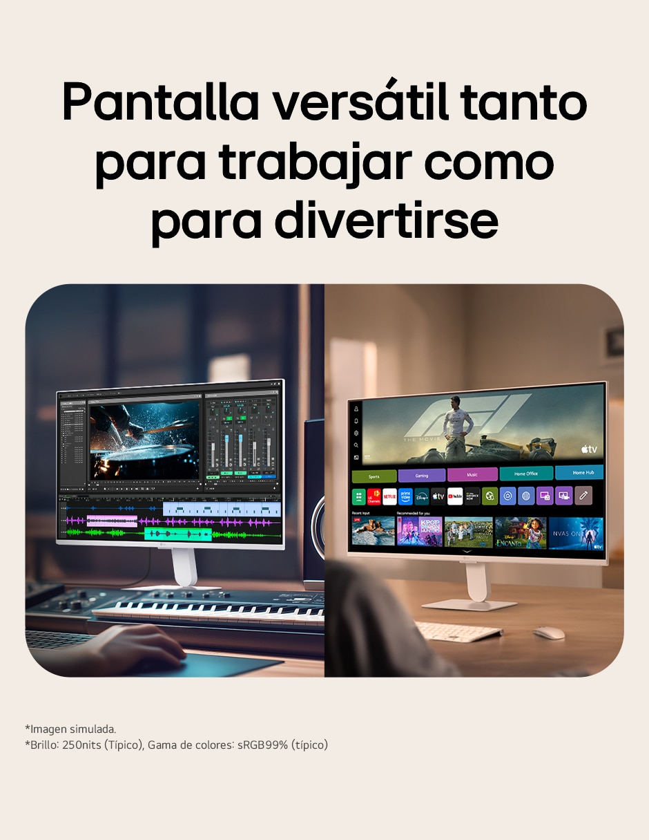Monitor IPS Full HD 27 pulgadas 27U511SB-W 6