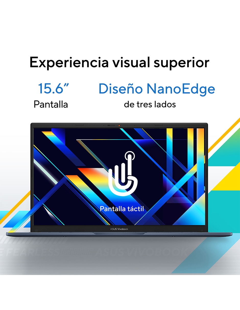 Laptop touch Vivobook 15 15.6 pulgadas Full HD Intel Core 5 Integradas 8 GB RAM 512 GB SSD 4