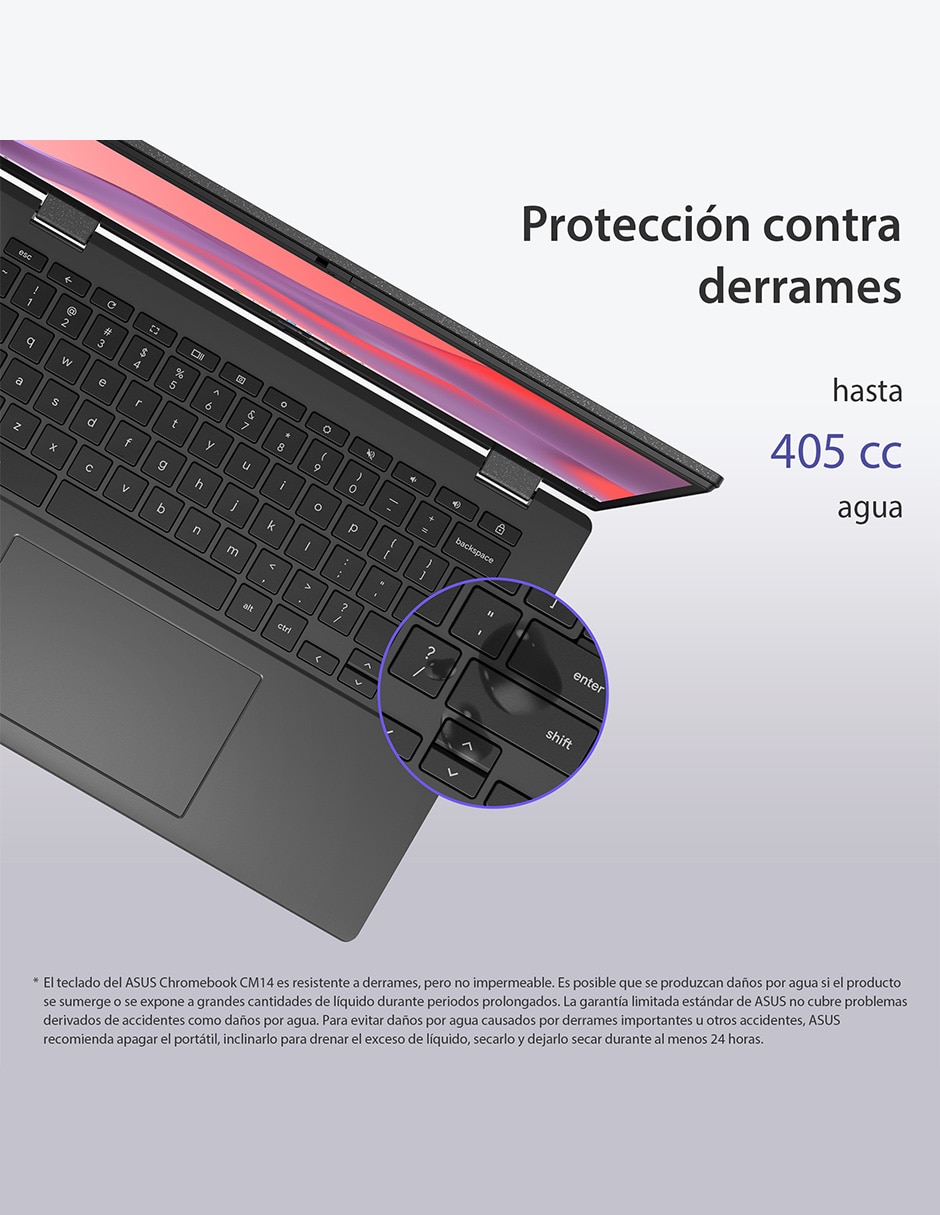 Laptop 2 en 1 touch Chromebook CM1402 Flip 14 pulgadas Full HD MediaTek Kompanio 520 Integradas 8 GB RAM 8