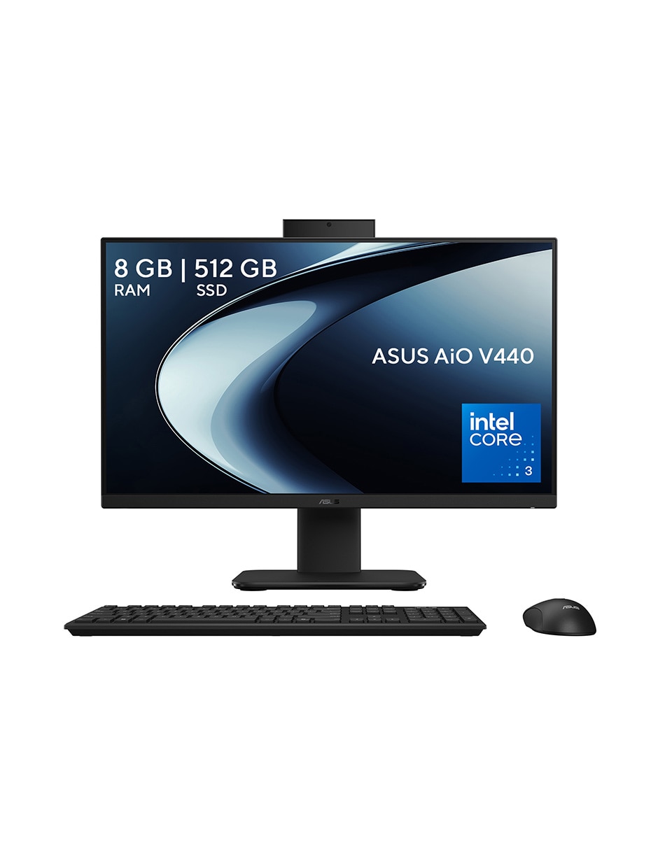Computadora V400 AiO 23.8 pulgadas Full HD Intel Core 3 100U Integradas 8 GB RAM 512 GB SSD 1
