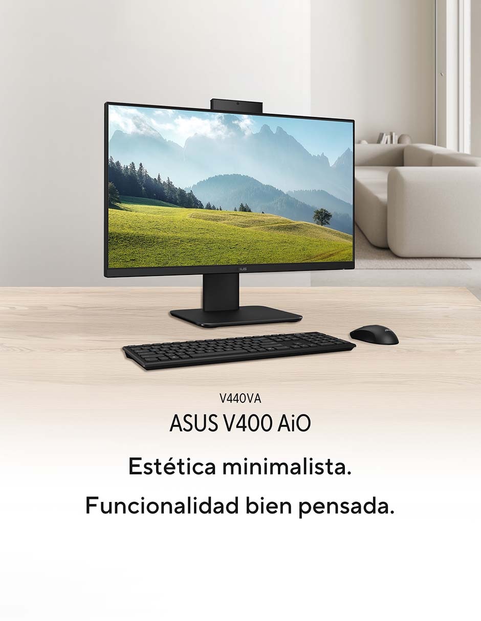 Computadora V400 AiO 23.8 pulgadas Full HD Intel Core 3 100U Integradas 8 GB RAM 512 GB SSD 8