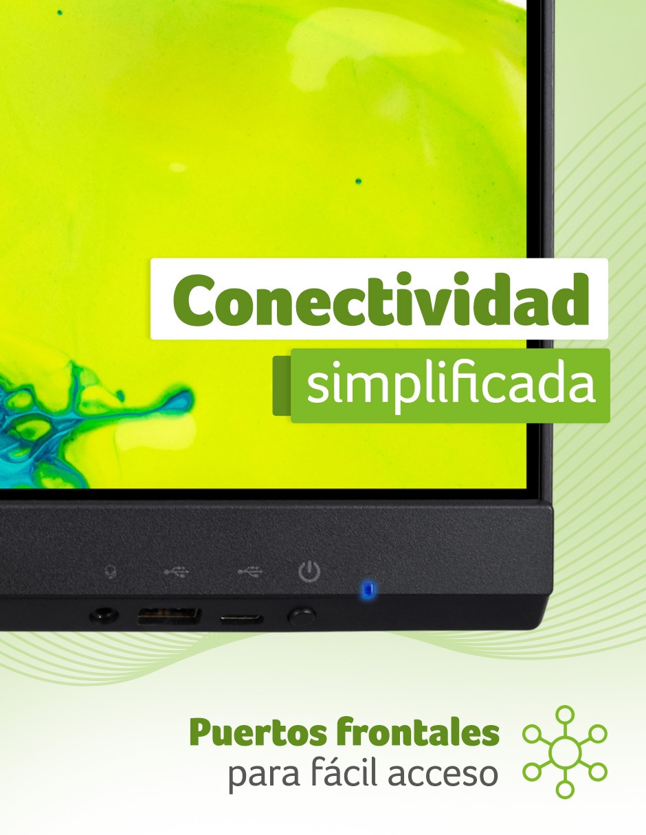 Computadora all in one C24-2G-MR17 23.8 pulgadas Full HD AMD Ryzen 7 AMD Radeon Graphics 16 GB ram 512 GB SSD 2
