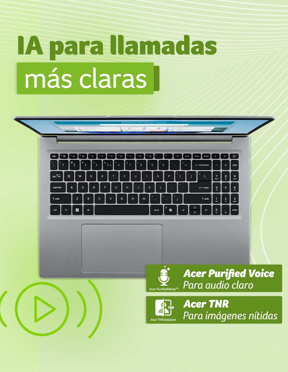 Laptop Acer AL15-21P-R38F 15.6 pulgadas Full HD AMD Ryzen 5 AMD Radeon Graphics 16 GB RAM 512 GB SSD