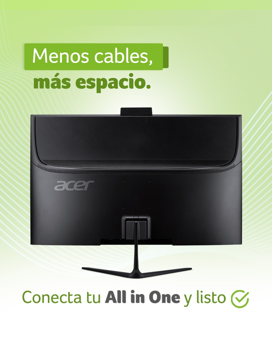 Acer C27-2G-MR14 27 pulgadas Full HD AMD Ryzen 7 AMD Radeon Graphics 16 GB RAM 1 TB SSD 4