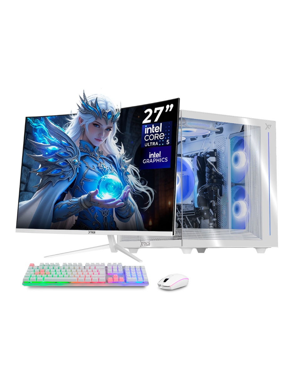 Computadora gamer 27 pulgadas Full HD Intel Core Ultra 5 integradas 16 GB 1 TB