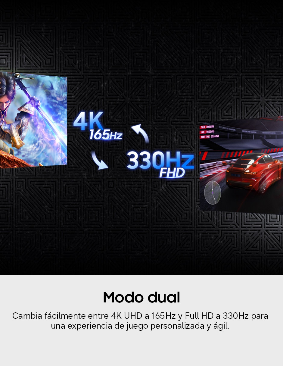 Monitor gamer Samsung LS32HG732SLXZX Tandem OLED 4K 32 pulgadas