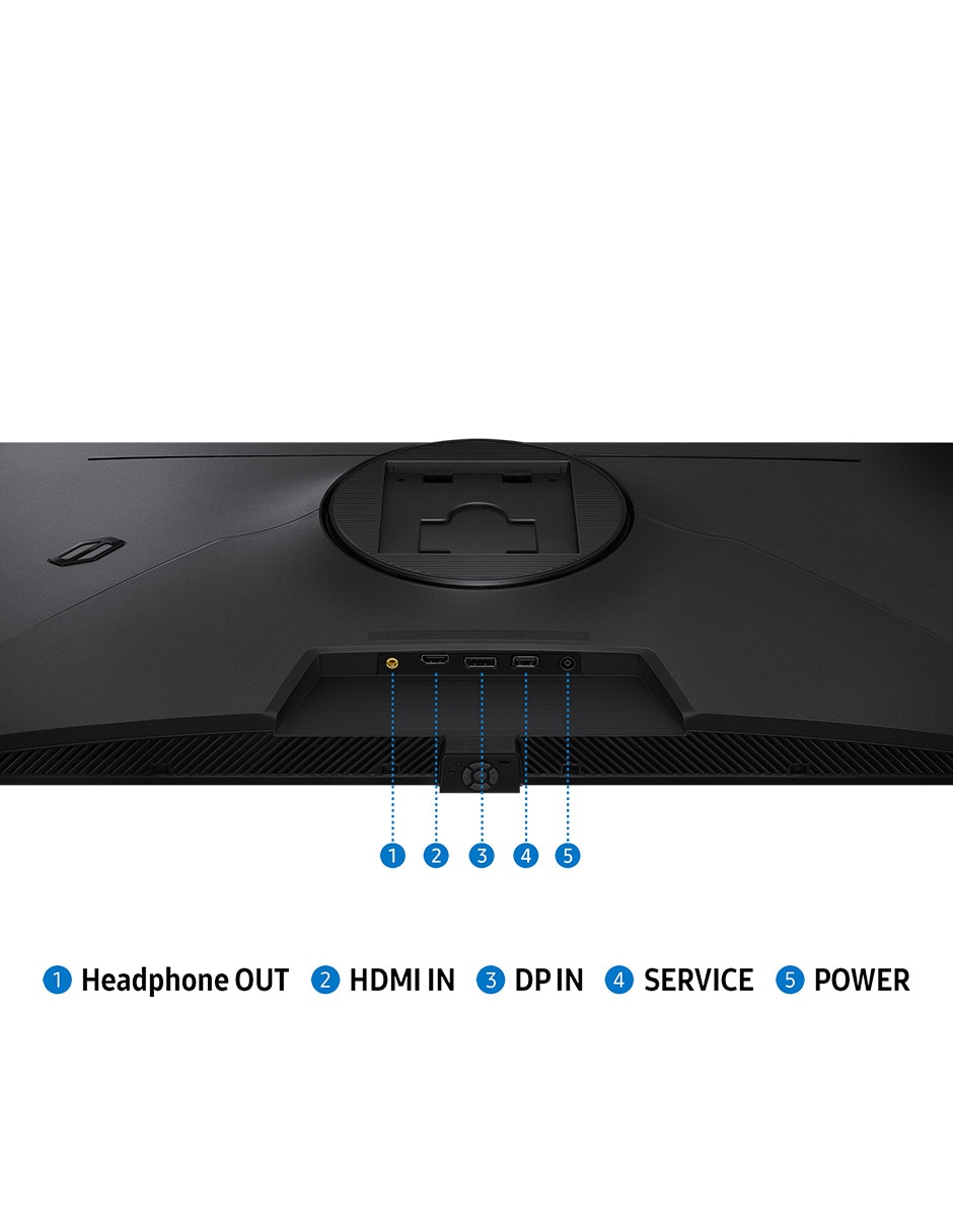 Monitor gamer Samsung LS32HG732SLXZX Tandem OLED 4K 32 pulgadas