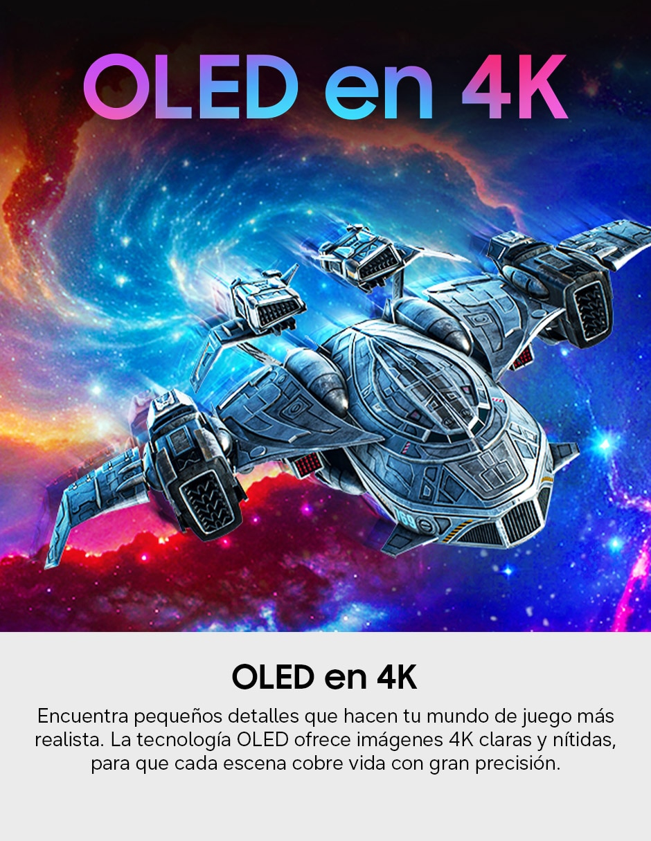 Monitor gamer Samsung LS32HG732SLXZX Tandem OLED 4K 32 pulgadas