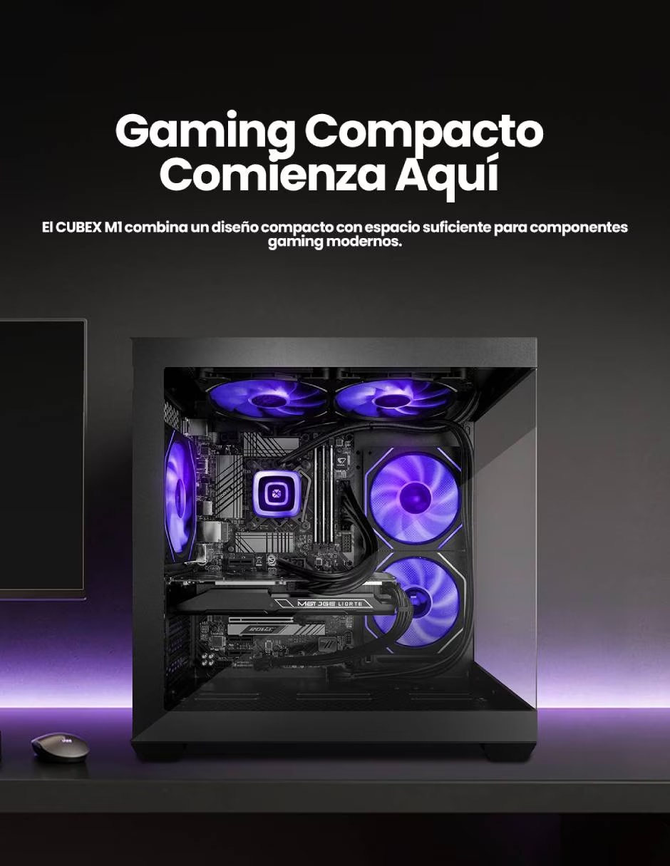 Kit de gabinete gamer gcm-upgx1-m1 5