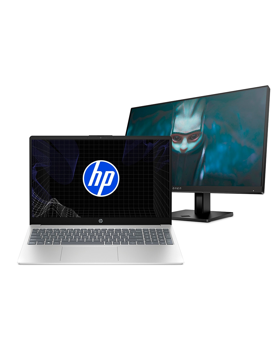 Computadora15-fc0372la + monitor omen 24g2 15.6 pulgadas full hd amd ryzen 7 integradas 16 gb ram 512 gb 7