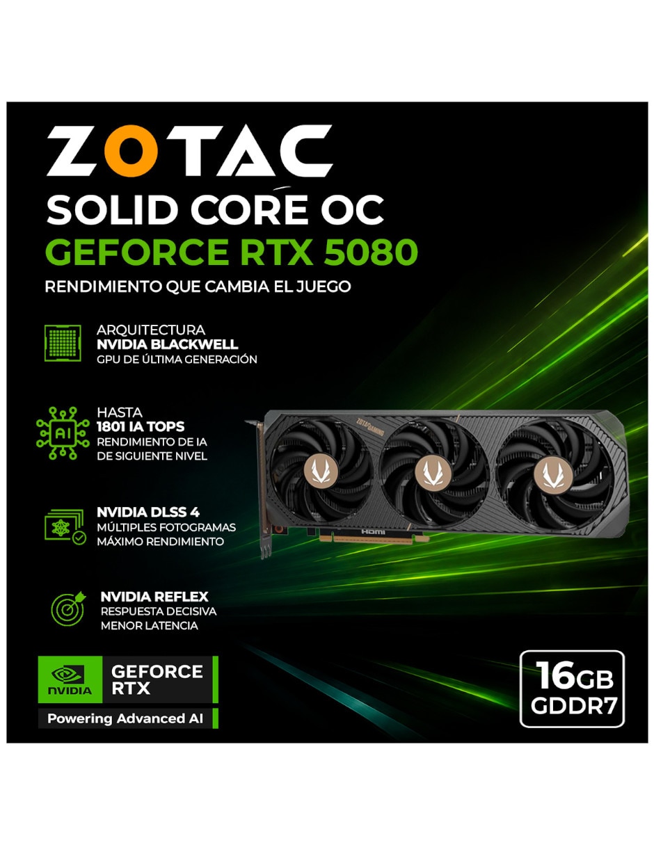 Tarjeta de video zt-b50800j2-10 5