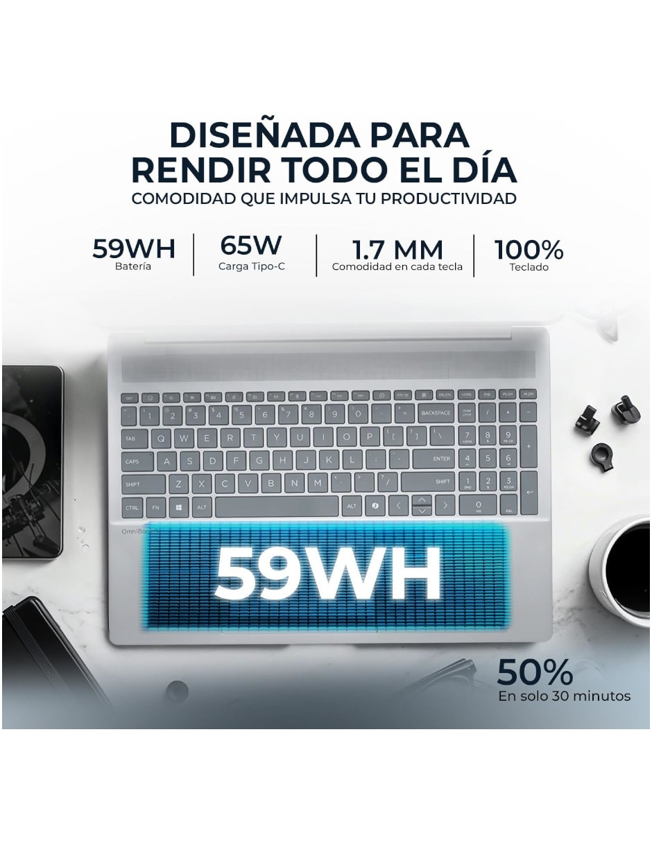 Laptop Touch P-C42C9UARABA-G 16 pulgadas WUXGA AMD Ryzen AI 7 350 Integradas 16 GB RAM 1 TB Reacondicionado 3