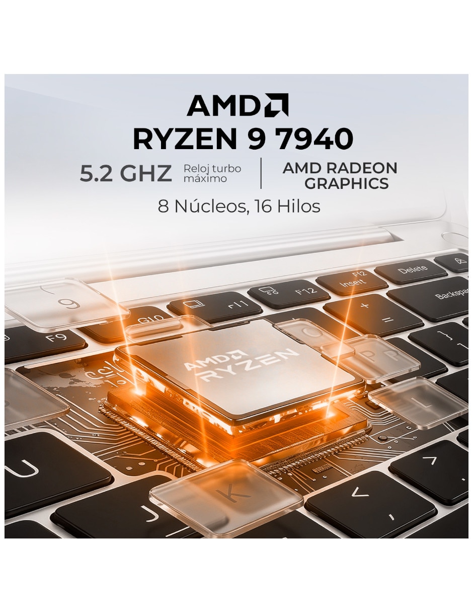 Laptop 90Nb19L1-M001V0 15.6 pulgadas Full HD AMD Ryzen 9 Integradas 8GB RAM 512 GB SSD 3