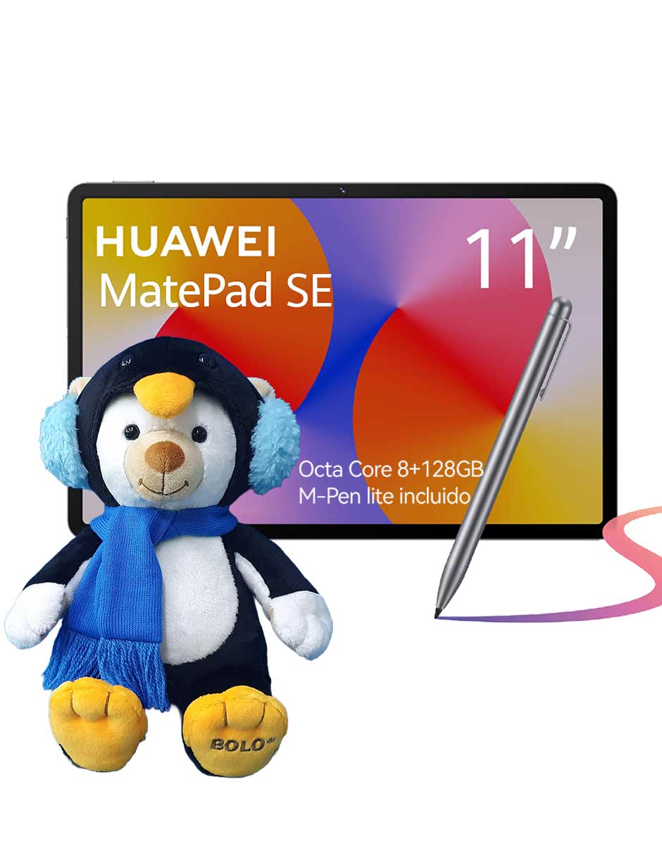 Tablet MatePad SE 11 8+128GB + M-Pen + Bolo 11 pulgadas 128 GB de almacenamiento de 8 GB RAM Tablet MatePad SE 11 8+128GB + M-Pen + Bolo 11 pulgadas 128 GB de almacenamiento de 8 GB RAM
