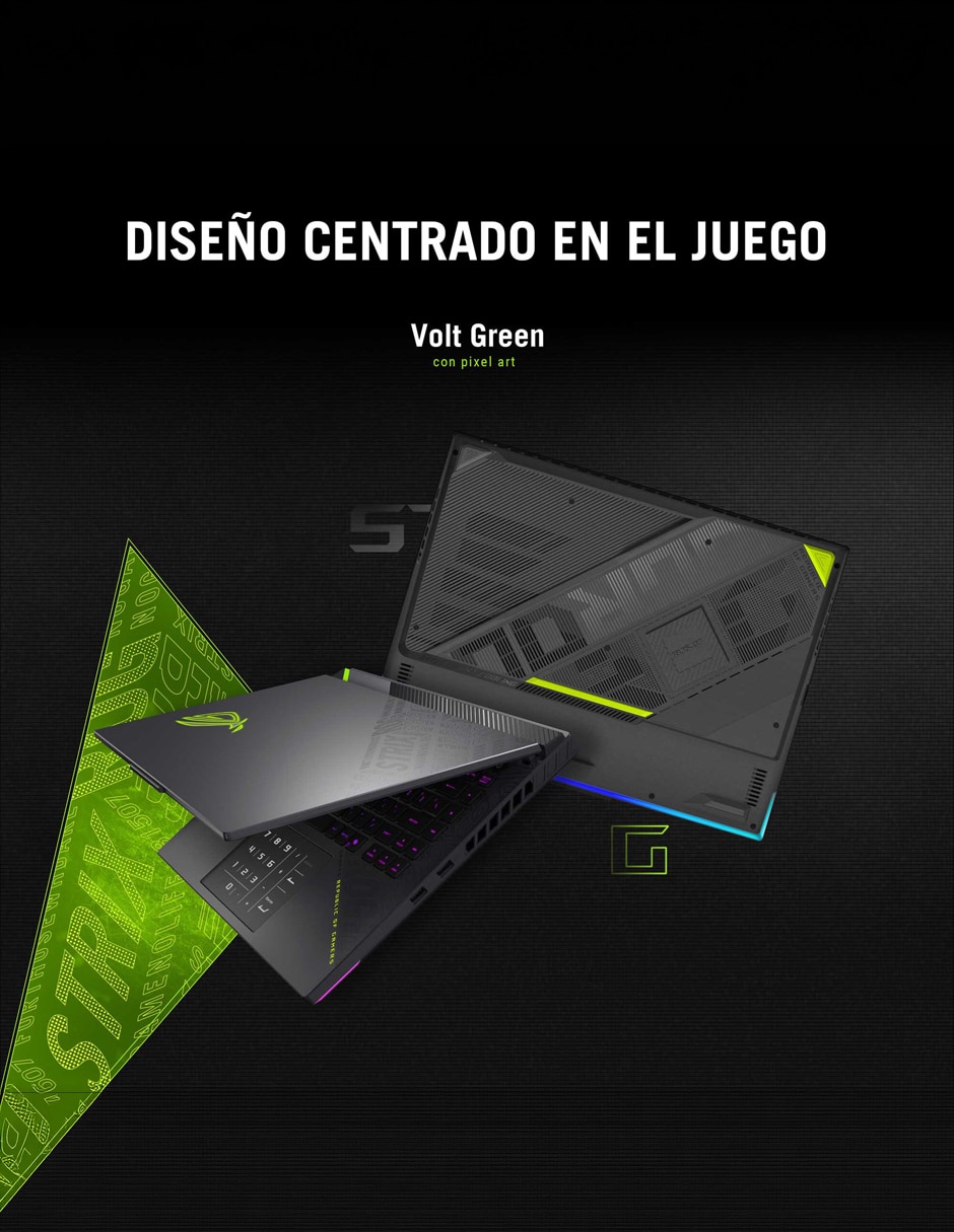 Laptop gamer ROG Strix G16 16 pulgadas Full HD+ AMD Ryzen 9 8940HX NVIDIA GeForce RTX 5050 16 GB RAM 512 GB 3