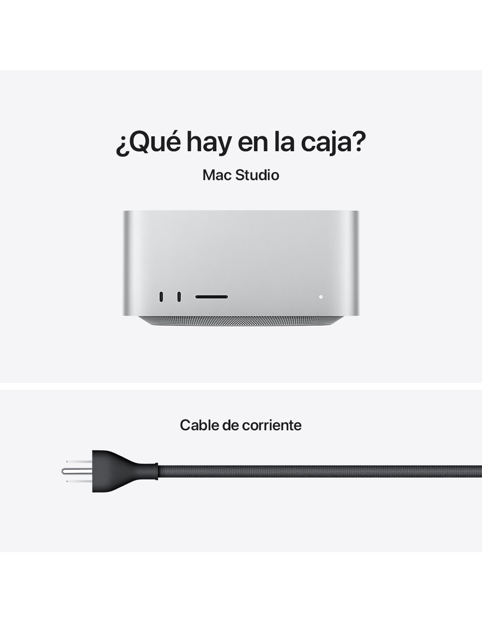 Mac Studio M5 Max 36 GB RAM 512 GB Plata 2