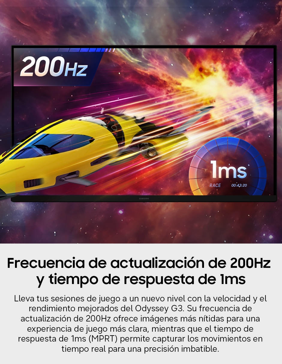 Monitor gamer LS27HG300ELXZX IPS Full HD 27 pulgadas 6