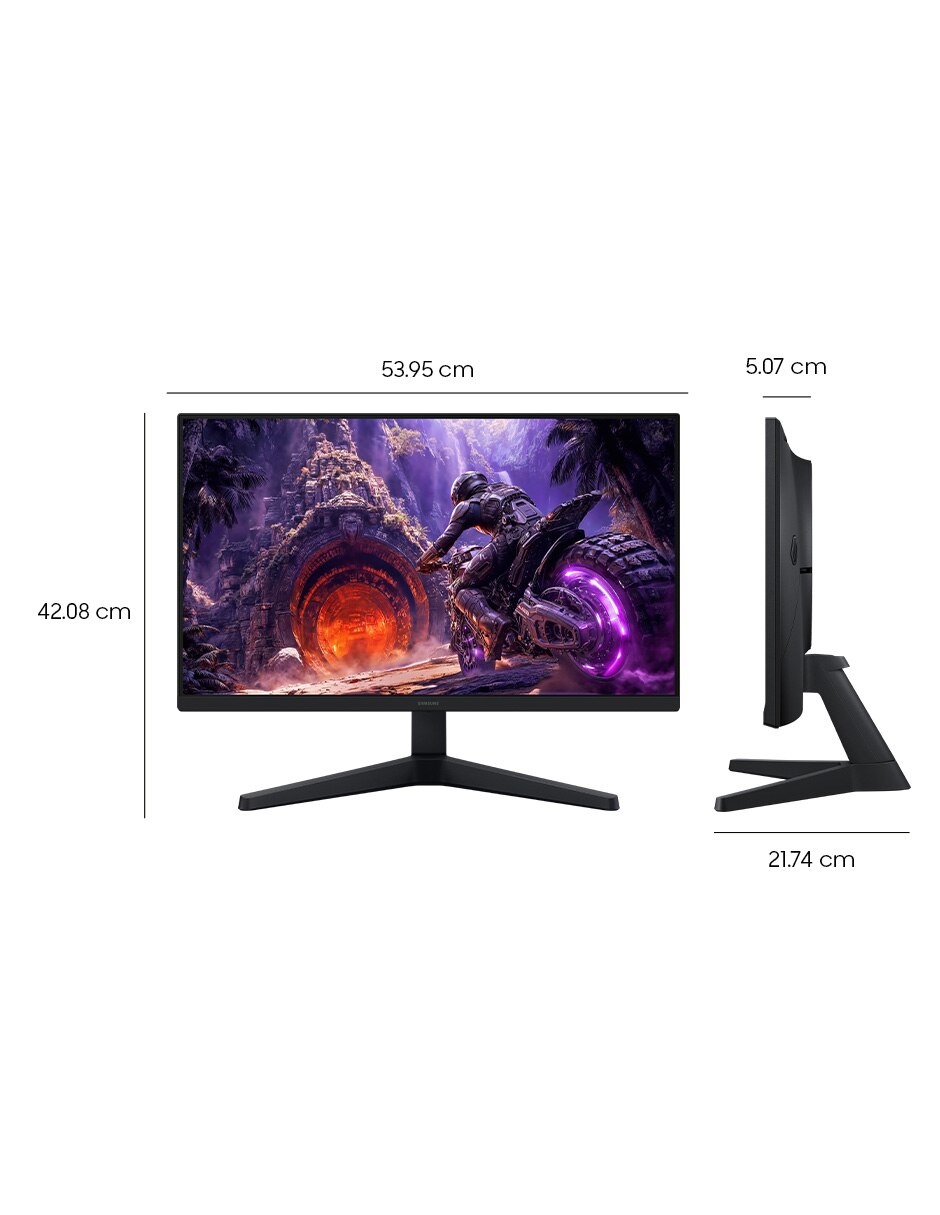 Monitor gamer LS24HG300ELXZX IPS Full HD 12 pulgadas 9