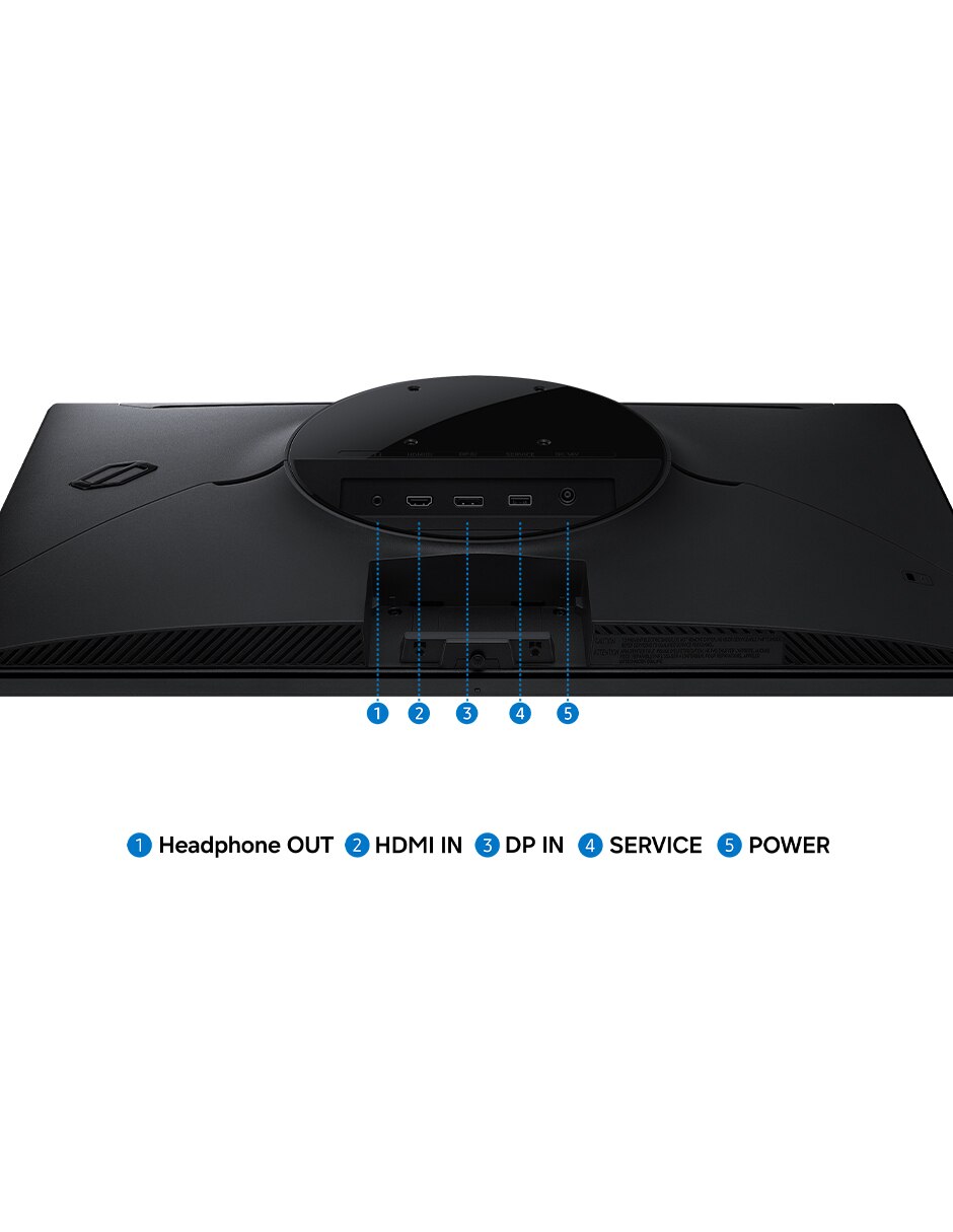 Monitor gamer LS24HG300ELXZX IPS Full HD 12 pulgadas 6