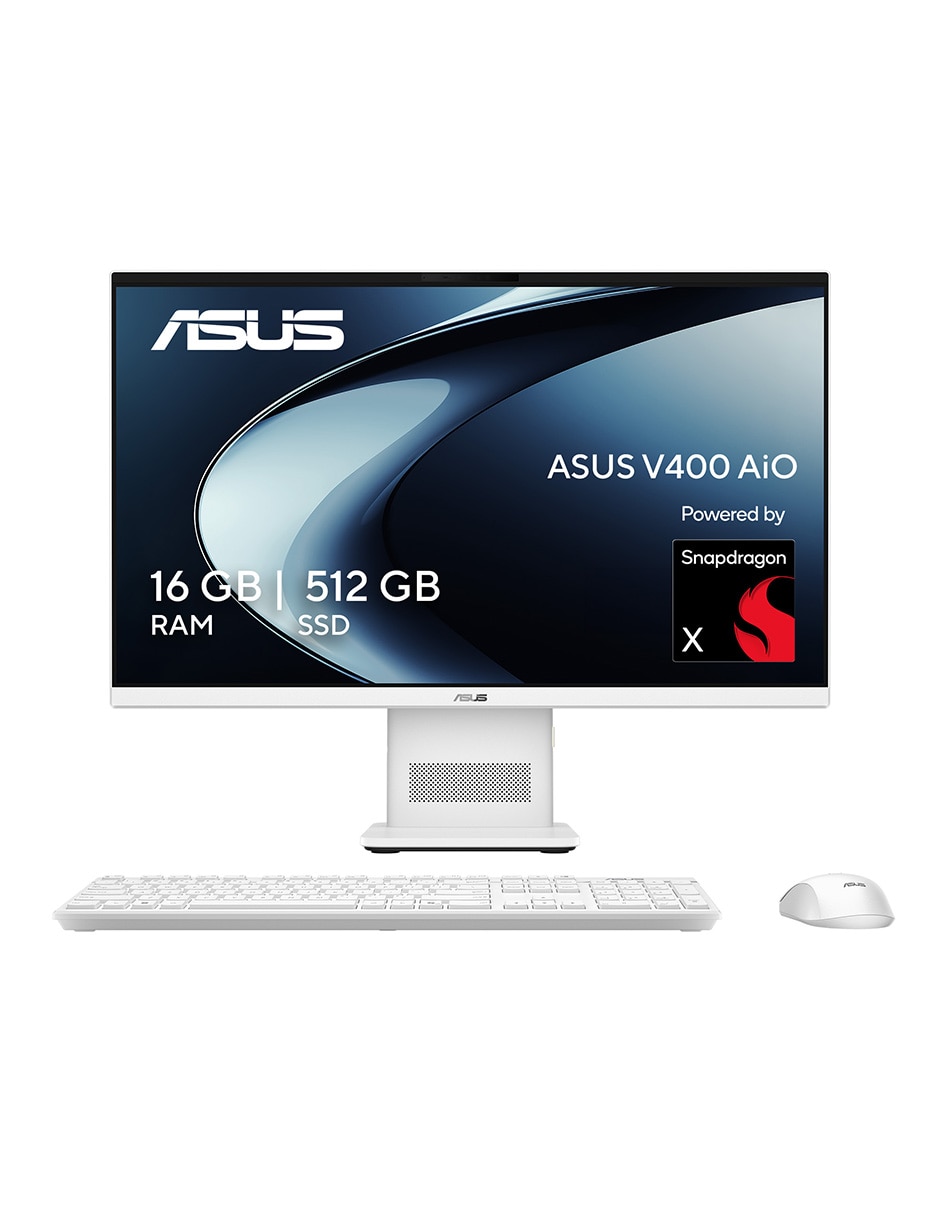 Computadora all in one V400 AiO 23.8 pulgadas Full HD Snapdragon X integradas 16 GB RAM 512 GB