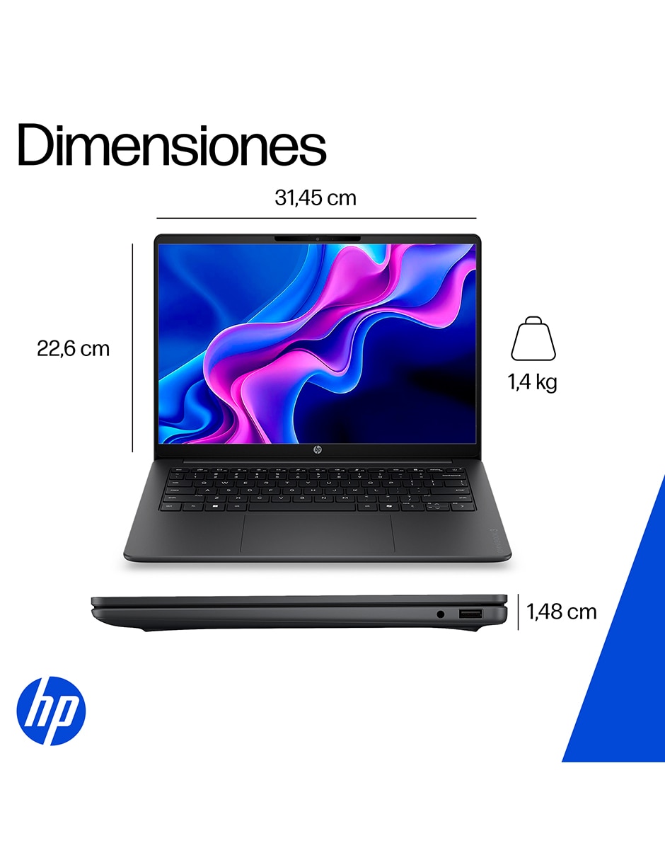 Laptop light 14 pulgadas 2K AMD Ryzen 5 Integradas 8 GB RAM 512 GB 10