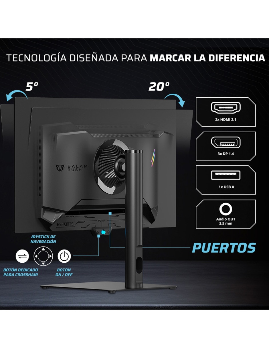 Monitor gamer BR-945967 QD-OLED QHD 27 pulgadas BR 945967 2