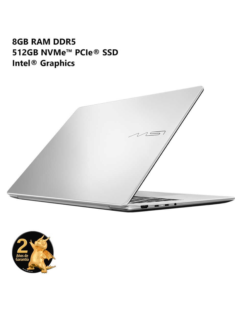 Laptop Modern 14S AI+ G3MG-066MX 14 pulgadas Full HD+ Intel core ultra 5 Integradas 8 GB RAM 512 GB 2