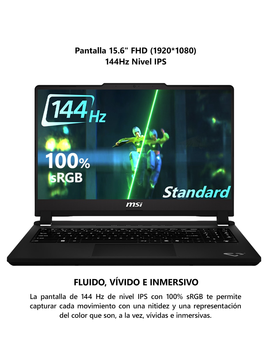 Laptop gamer cyborg 15 c13wfo-408mx 15.6 pulgadas full hd intel core i5 nvidia geforce rtx 5060 16 gb ram 512 gb 2