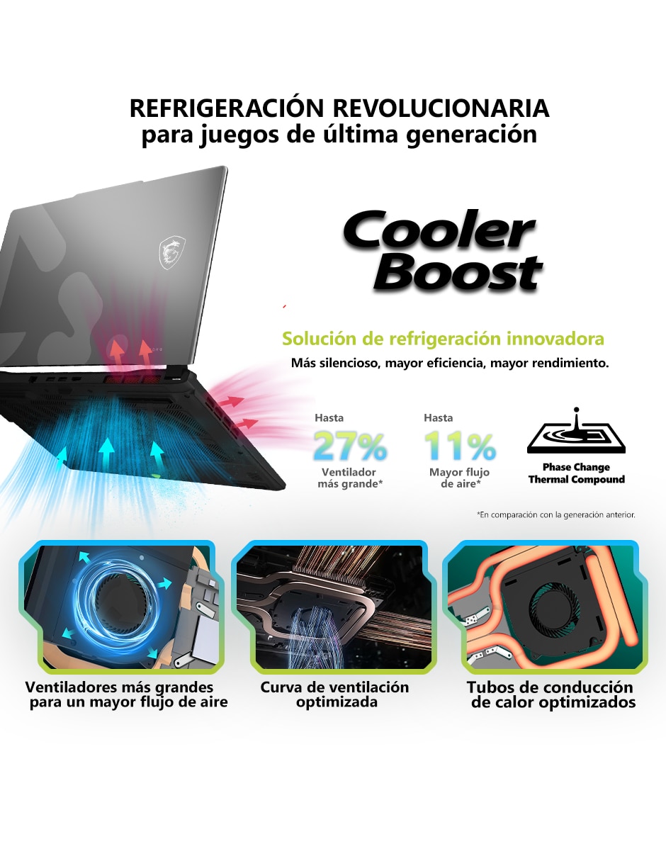 Laptop gamer cyborg 15 c13wfo-408mx 15.6 pulgadas full hd intel core i5 nvidia geforce rtx 5060 16 gb ram 512 gb 7
