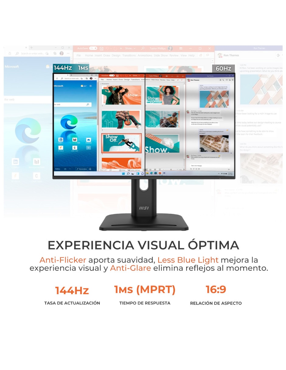 Monitor Pro Mp245Pg E14 IPS Full HD 23.8 pulgadas Pro Mp245Pg E14 2