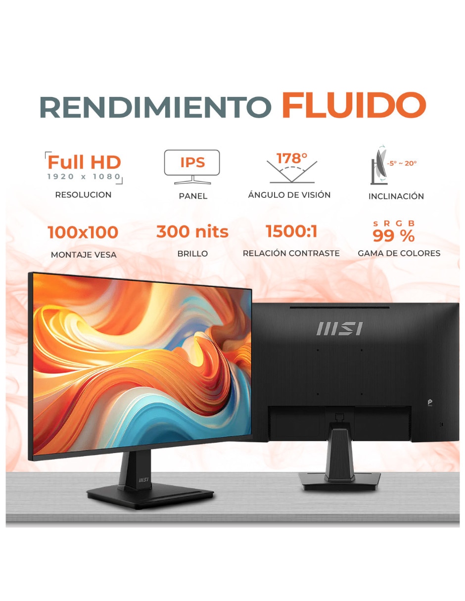 Monitor Pro Mp251 E14L IPS Full HD 24.5 pulgadas Pro Mp251 E14L 4