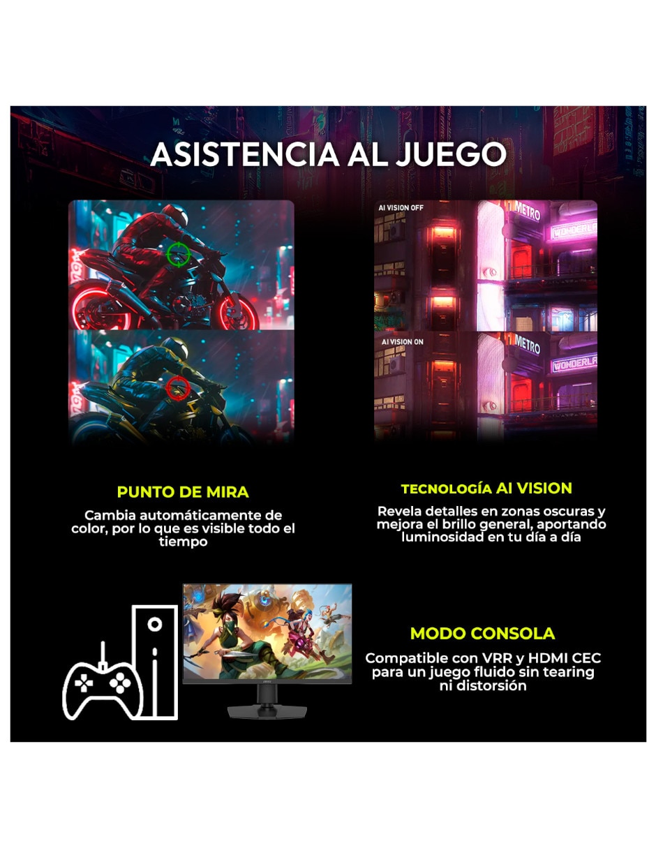 Monitor Mag 245Pf X24 IPS Full HD 23.8 pulgadas Mag 245Pf X24 4
