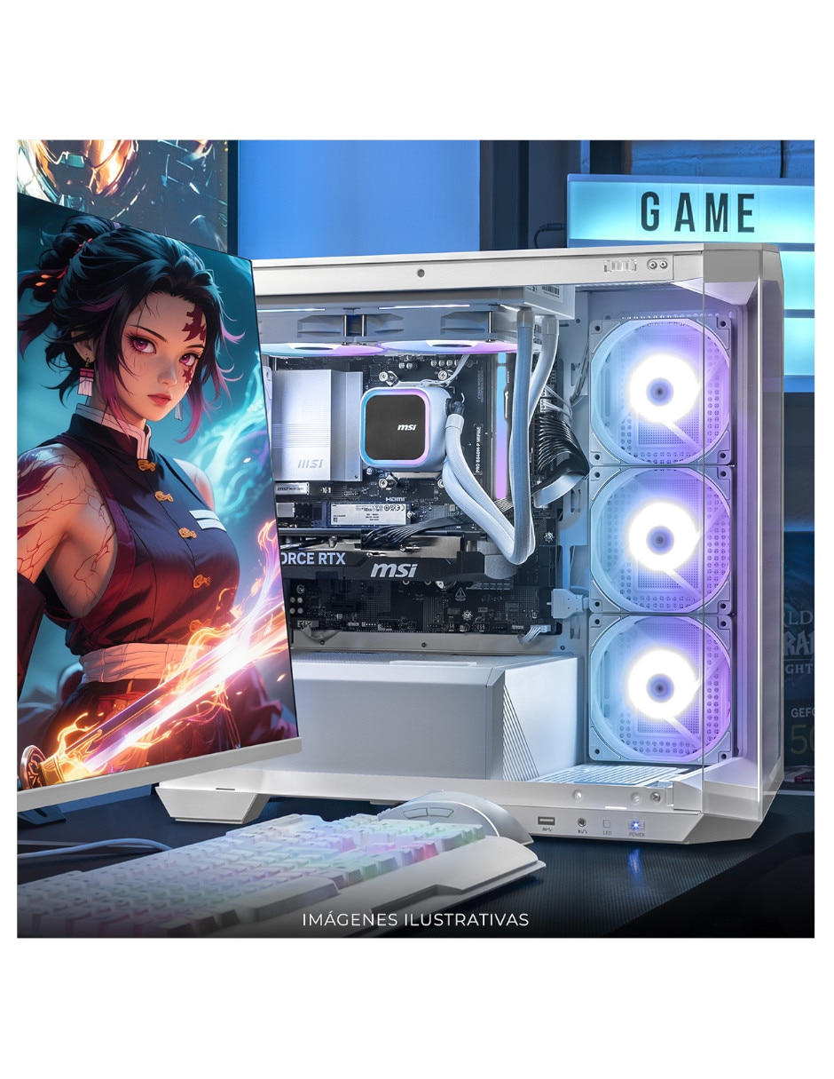 Computadora gamer amd ryzen 7 nvidia geforce rtx 5060 ti 16 gb ram 1 tb