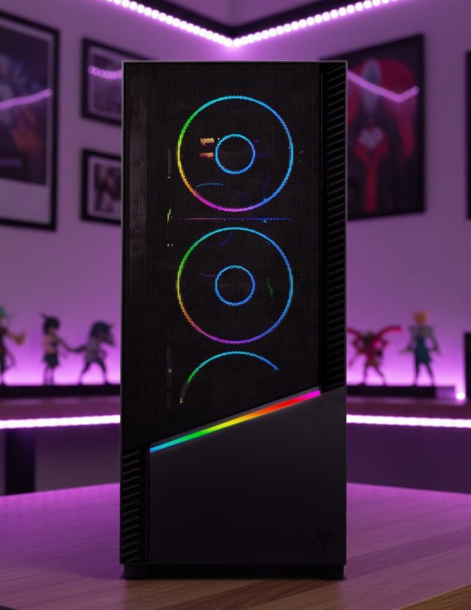 Computadora gamer ypiel25kfc560p2u intel core ultra 5 nvidia geforce rtx 5060 32 gb ram 2 tb 5