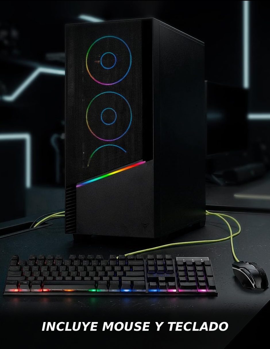 Computadora gamer ypiel25kfc560p2u intel core ultra 5 nvidia geforce rtx 5060 32 gb ram 2 tb 6