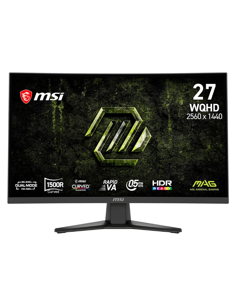 Monitor gamer MAG 275CQDFX24 VA WQHD 27 pulgadas Monitor gamer MAG 275CQDFX24 VA WQHD 27 pulgadas