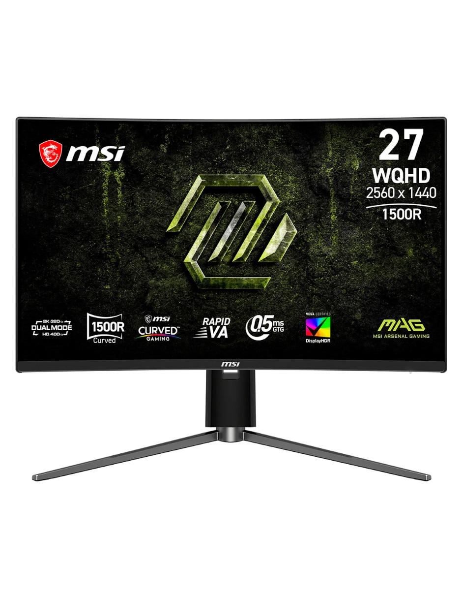 Monitor gamer mag 274cqpdf x32 va wqhd 27 pulgadas mag 274cqpdf x32 Monitor gamer mag 274cqpdf x32 va wqhd 27 pulgadas mag 274cqpdf x32