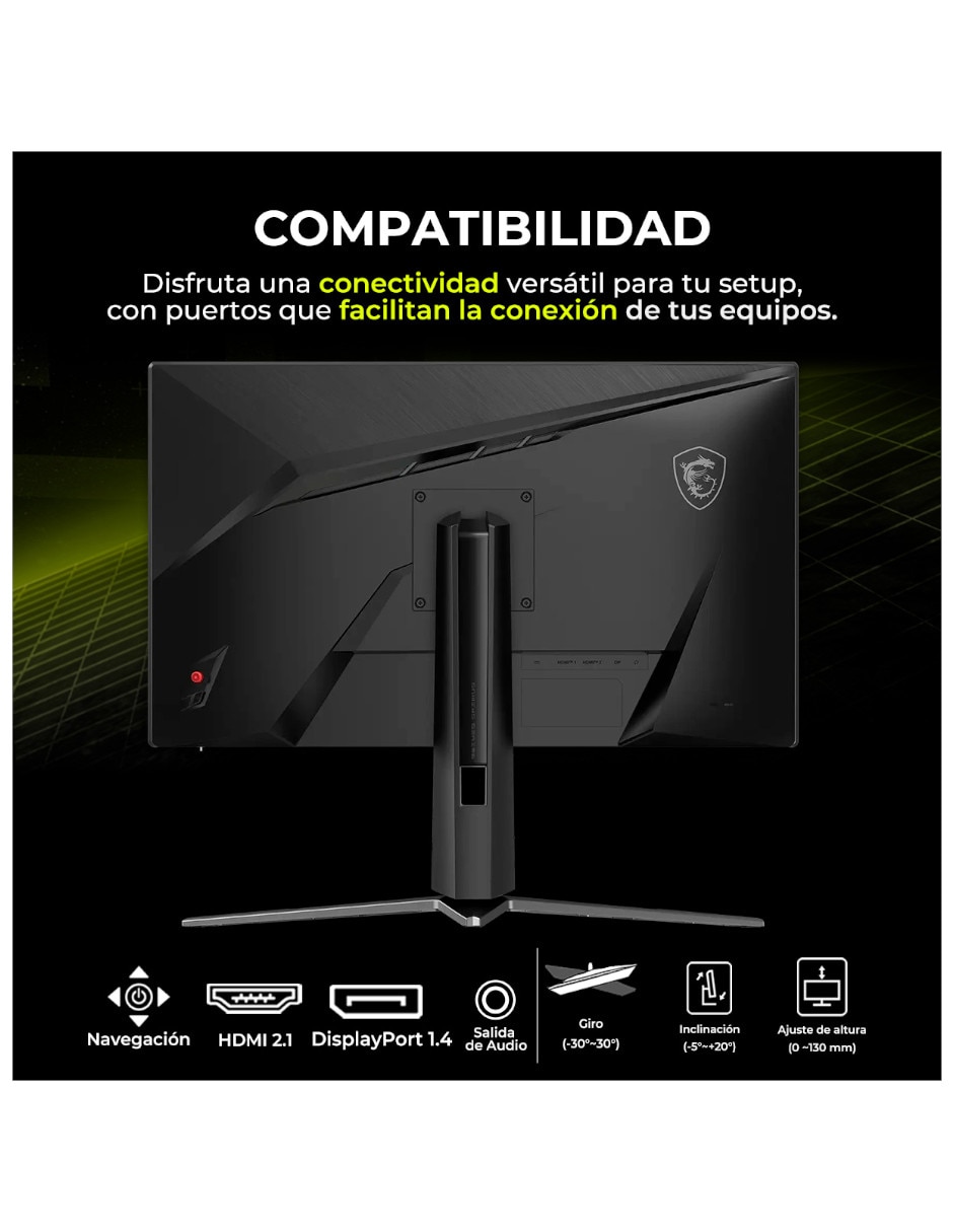 Monitor gamer mag 274cqpdf x32 va wqhd 27 pulgadas mag 274cqpdf x32 2