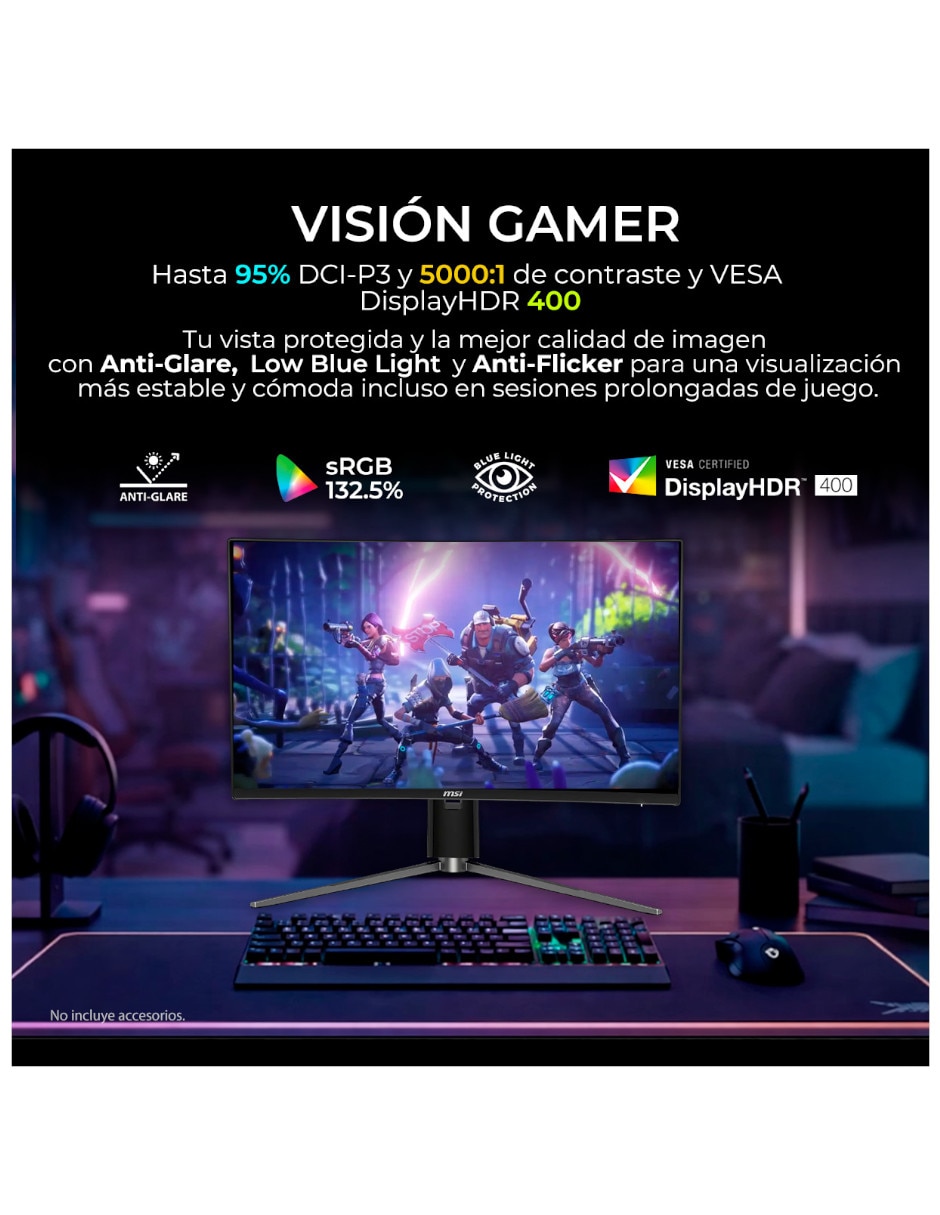 Monitor gamer mag 274cqpdf x32 va wqhd 27 pulgadas mag 274cqpdf x32 3
