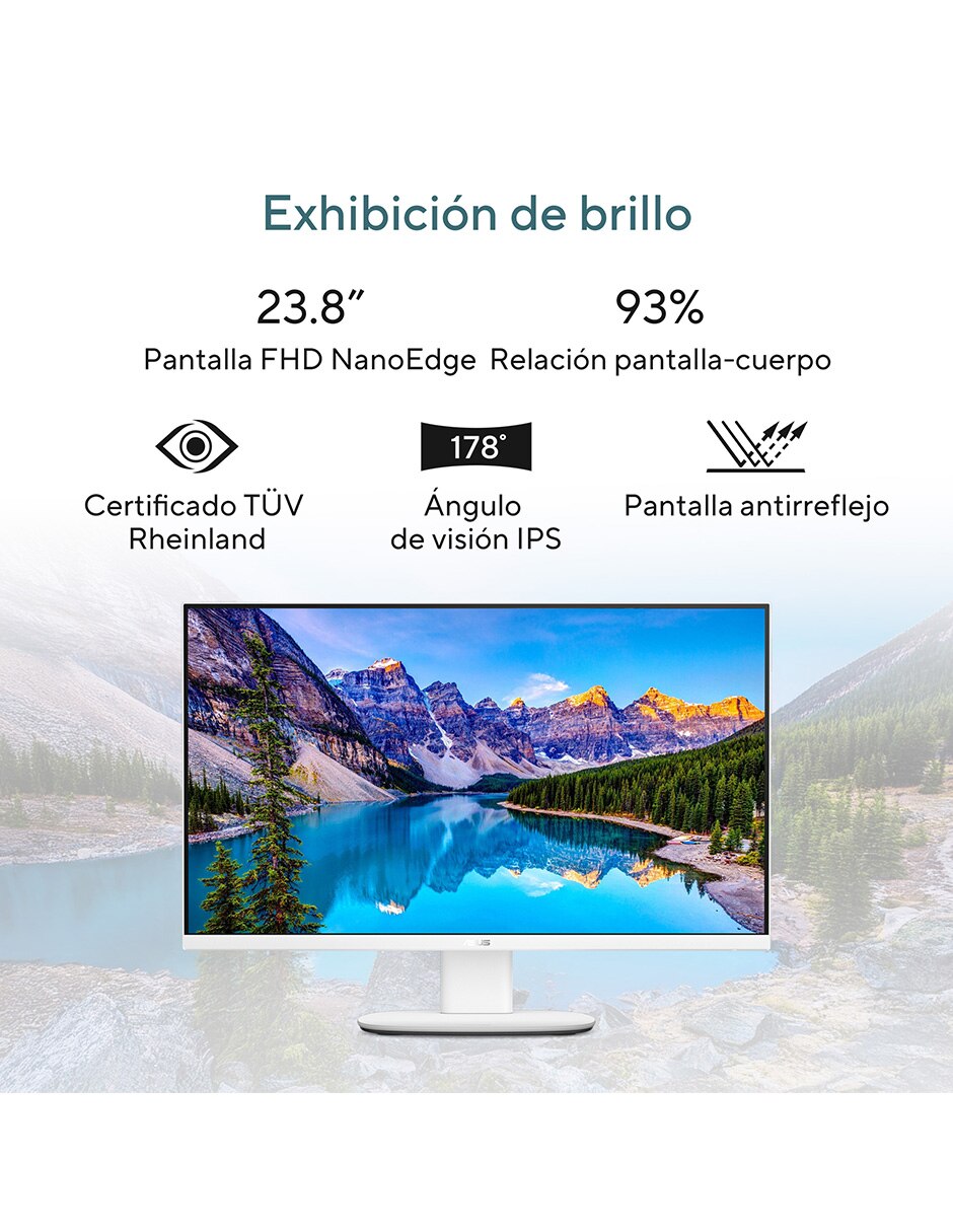 Computadora all in one ASUS VM640 23.8 pulgadas Full HD AMD Ryzen AI 5 330 AMD Radeon 16 GB 512 GB 7