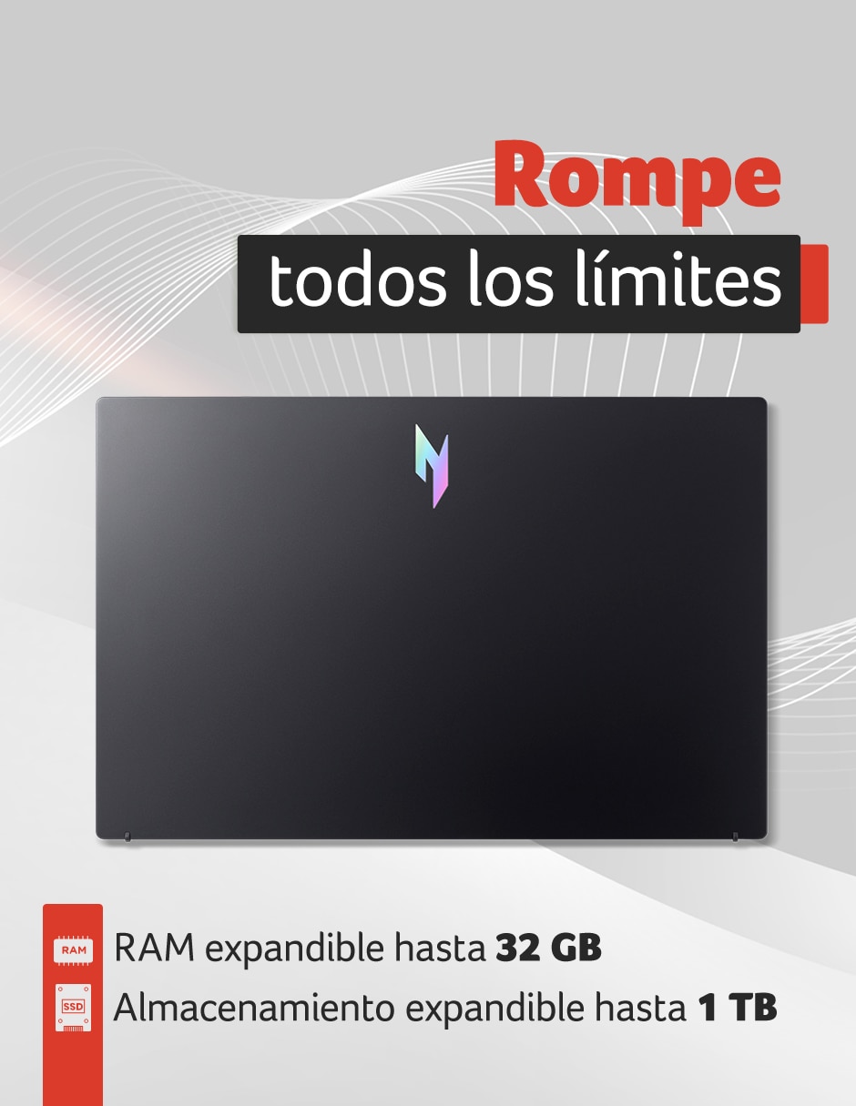 Laptop gamer A31-R2F6 15.6 pulgadas Full HD AMD Ryzen 5 NVIDIA GeForce RTX 5050 16 GB RAM 512 GB 5